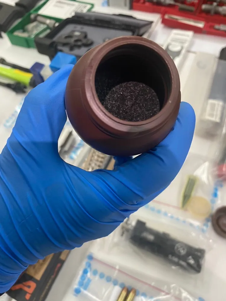 火藥。翻攝畫面