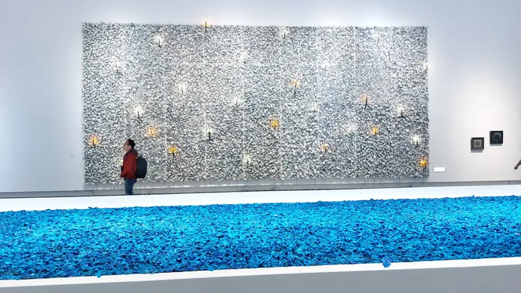 江賢二2023個展》即日起在高美館104、105展覽室登場。 凃建豐攝