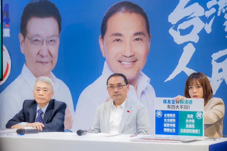 侯友宜指出他與賴清德4大不同之處。翻攝畫面