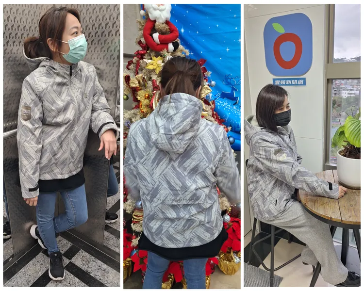 ONE BOY雙面衝鋒衣舒適軟面料，但穿著立挺，肩線與胸腺設計，無論男女任何穿搭都很適合，讓視覺上有修飾身形的效果，時尚有型又百搭。