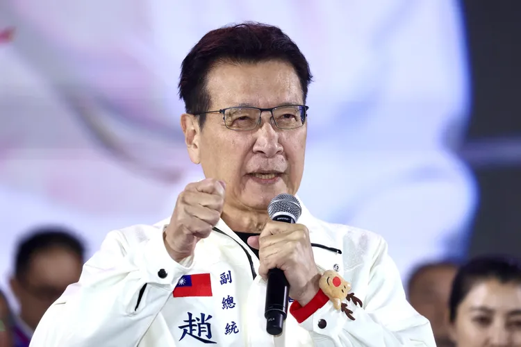 趙少康表示侯友宜就是他的大哥。彭欣偉攝