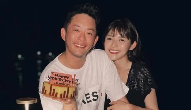 Junior和林萱瑜一起去帛琉為他慶生，也策劃了求婚。翻攝林萱瑜IG
