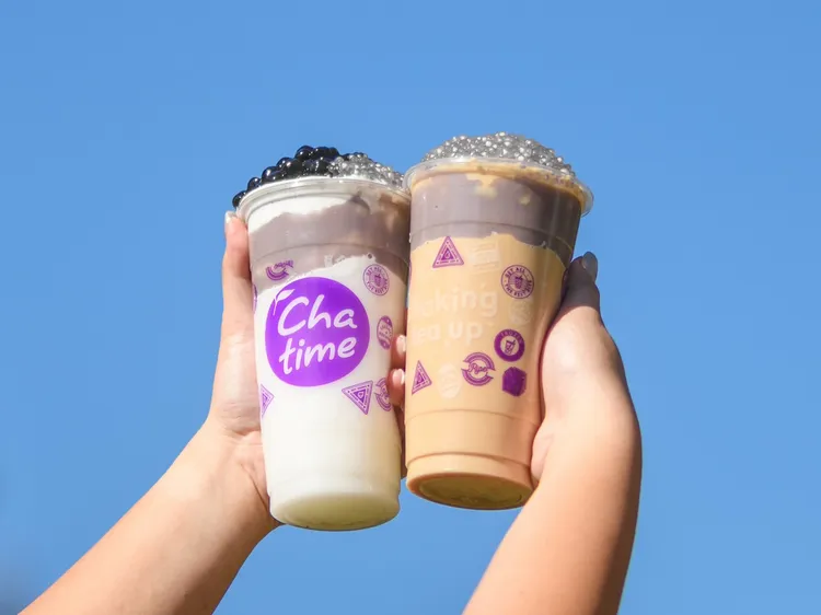 手作芋泥x西米露雙重口感超過癮，冷熱都有好滋味。業者提供