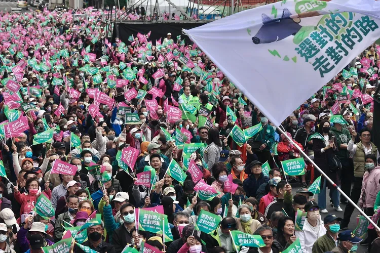 記者現場直擊，活動開始前半小時，許多民眾就已經把座位坐滿。林林攝