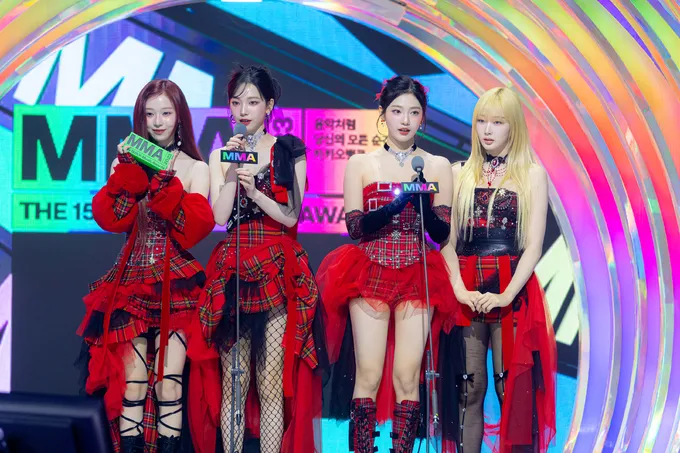 aespa獲獎不斷。翻攝MMA