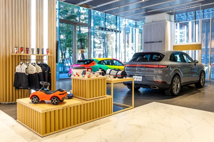Porsche NOW概念店為期間限定，預定將對外開放至2024年10月初。業者提供