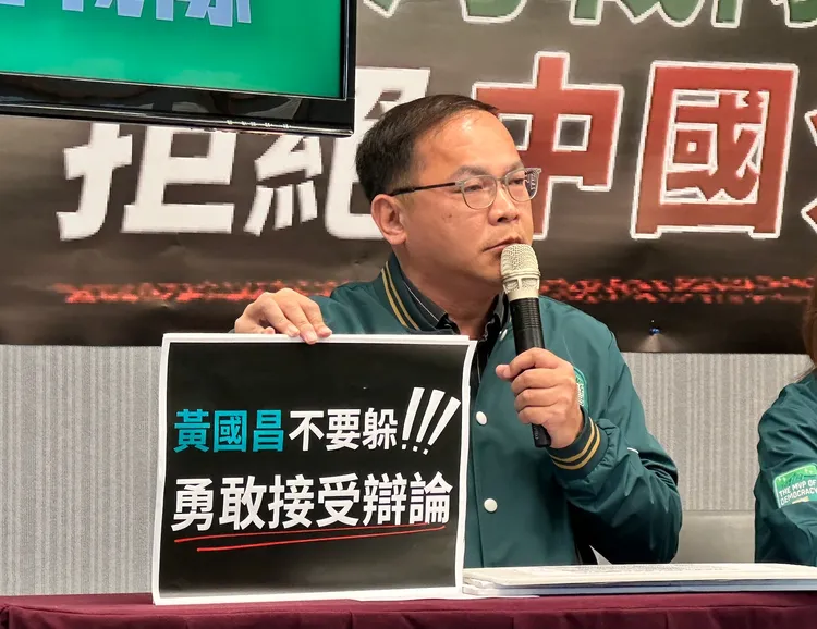 民進黨不分區立委參選人王義川。潘袁詩羽攝