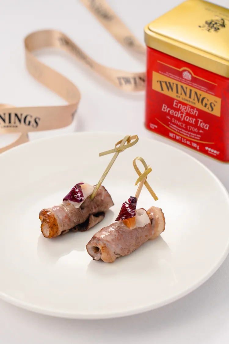 英式早餐茶香鴨胸酸蘿蔔。業者提供