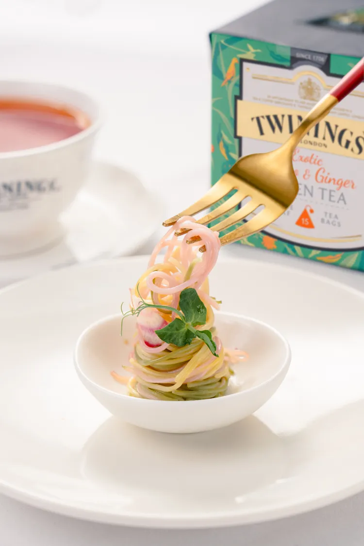 薑芒綠茶狂想曲風味麵。業者提供