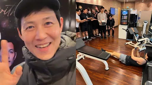 好大的面子!李政宰過51歲生日 孔劉甘願躺地上效勞