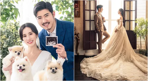 女星Apple嫁帥醫!7張婚紗照甜爆雙喜:我是人妻也是媽媽了