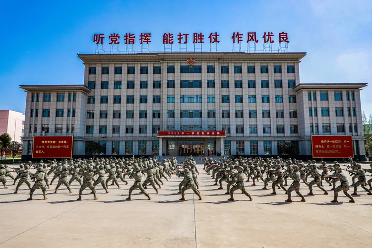 中國火箭軍。翻攝中國人民解放軍火箭軍官方微博