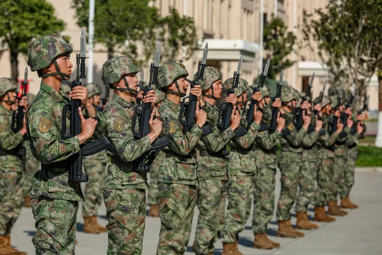 中國火箭軍。翻攝中國人民解放軍火箭軍官方微博