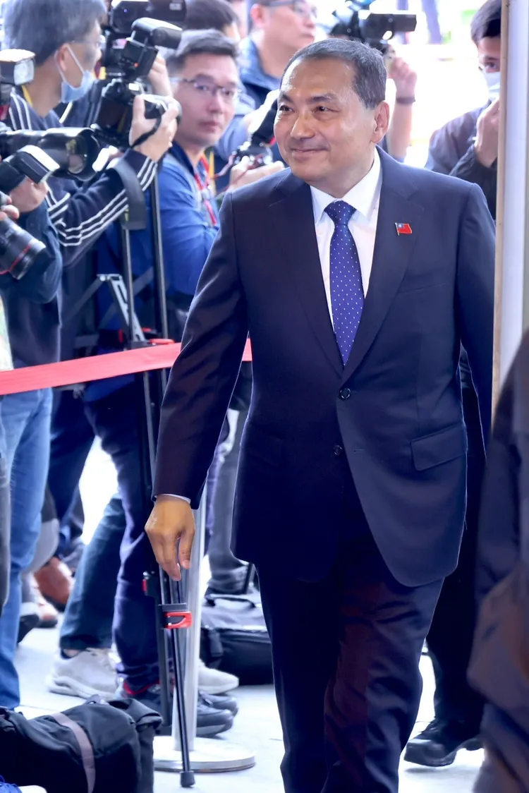 侯友宜抵達。林林攝