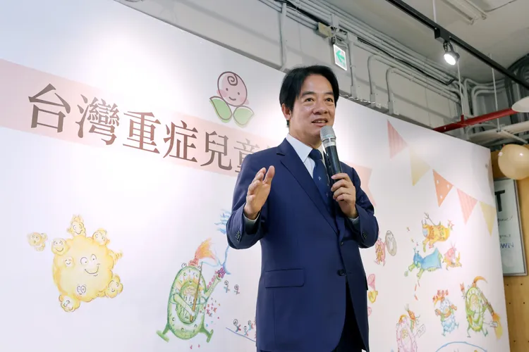 賴清德指，台灣未來仍要在新生兒等四領域強化醫療照護。總統府提供