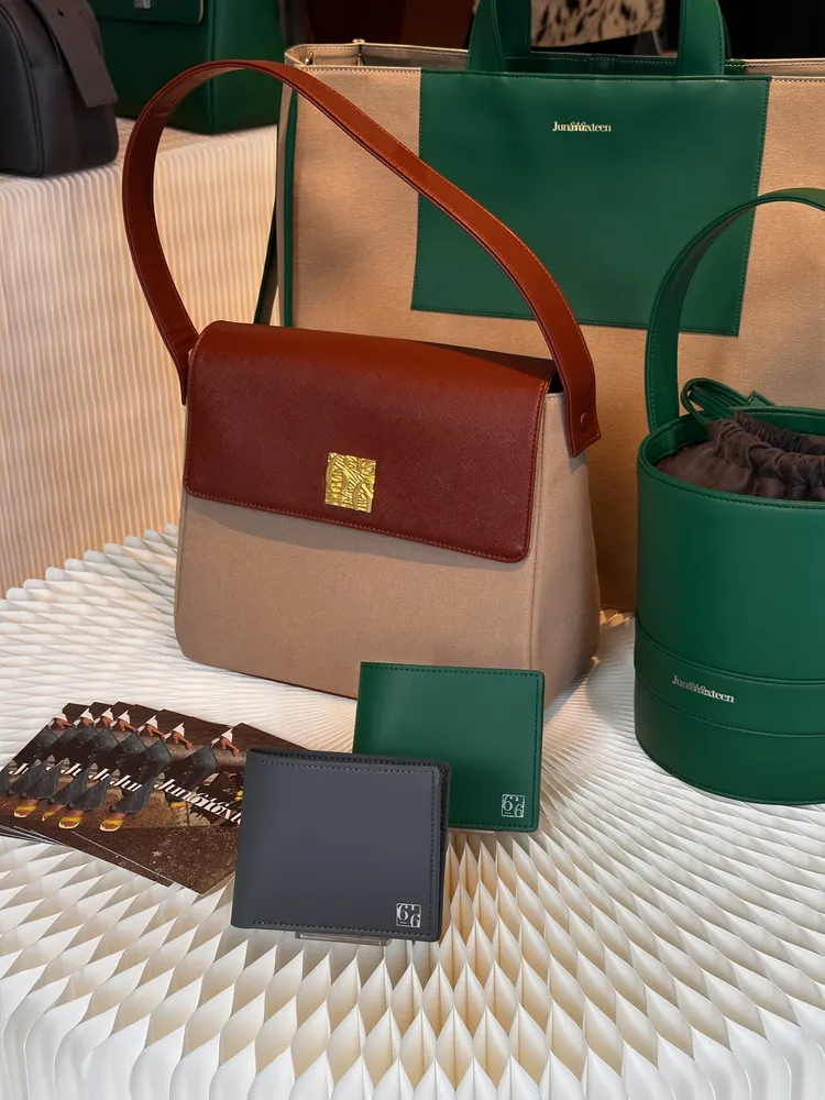 陳列台選用環保紙所製成。品牌提供