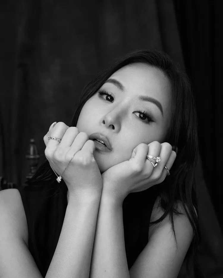 孫芸芸演繹LV Diamonds鑽石系列。品牌提供