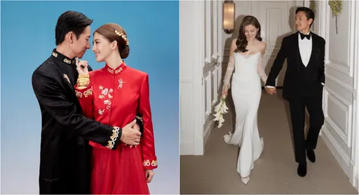 女星嫁「百亿富三代」!甜喊「一生最幸福时刻」 绝美婚照曝光