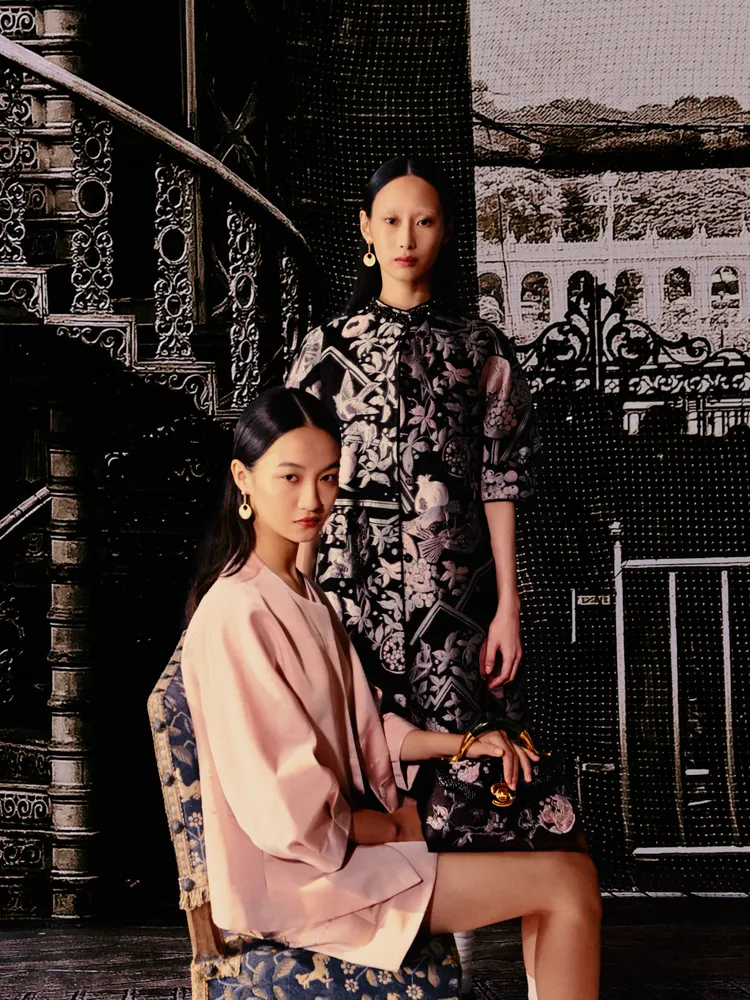 夏姿2024早春系列。品牌提供