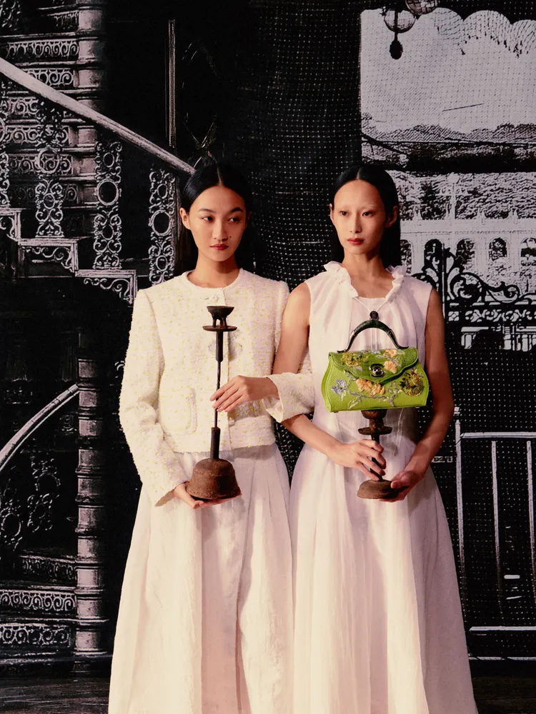 夏姿2024早春系列。品牌提供