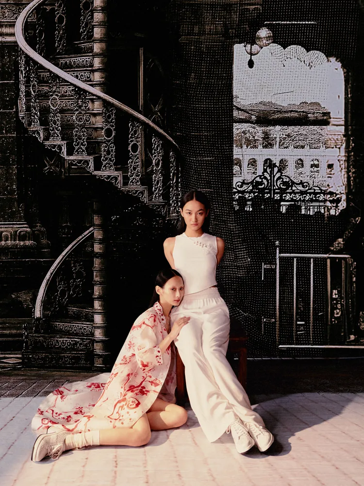 夏姿2024早春系列。品牌提供