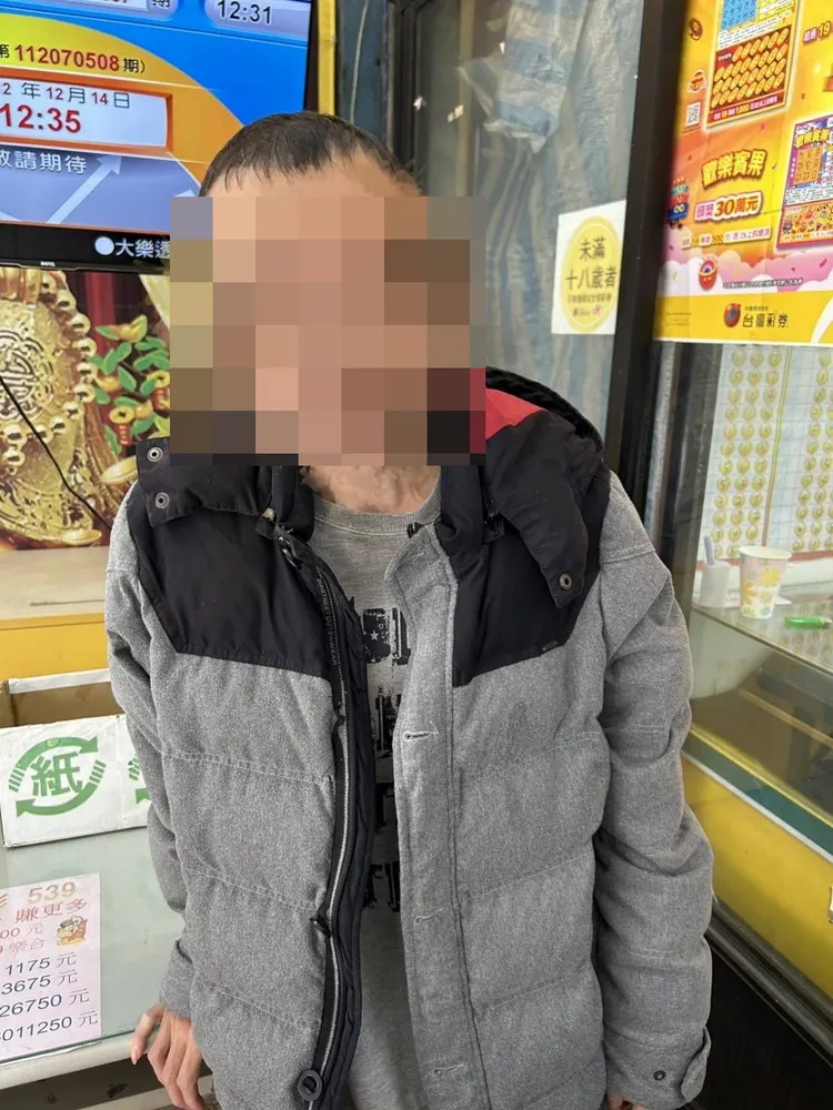 警逮捕巫男到案。桃園警分局提供