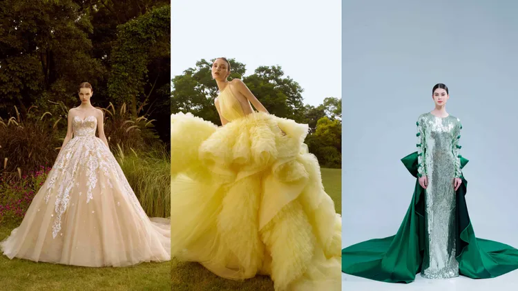 杏桃色、暖亮黃、薄荷綠都是適合亞洲人的色選。品牌提供