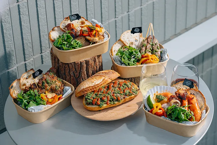 Domani Food Truck的風味燒烤深究義大利料理用心之處。業者提供