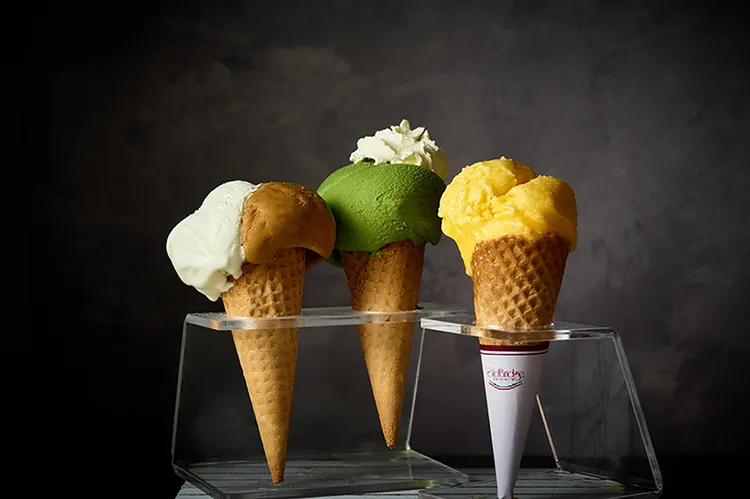 Old Bridge現做義式冰淇淋。業者提供