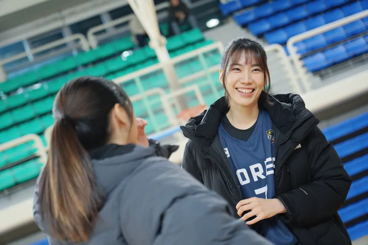 韓國退役女籃球員梁智英笑談對台灣比對釜山還熟。客台、魔幻時刻電影提供