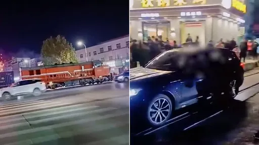 火車被迫半路停車　竟是轎車違停一擋半小時