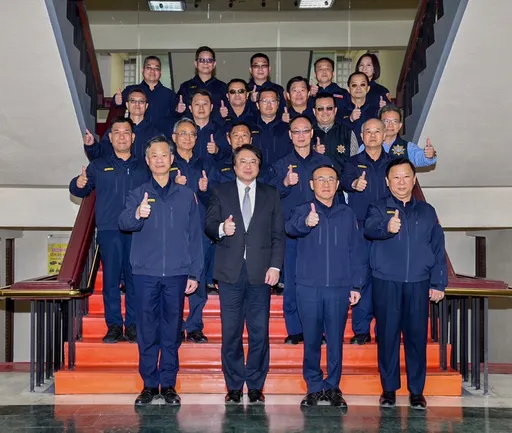林右昌訪視桃園市警局！要求做好選前治安　肯定桃警阻詐有功為六都第一
