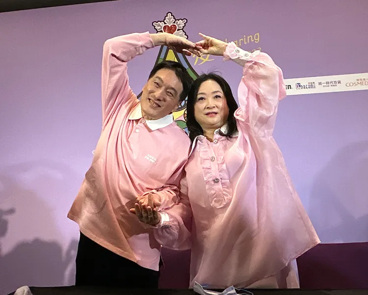 今年11/17統一集團舉辦「愛‧Sharing」聖誕樹點燈活動。資料照片，陳怡文攝