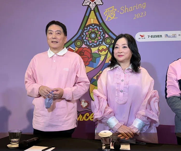 統一企業集團董事長羅智先、統一美麗事業董事長高秀玲。資料照片，陳怡文攝