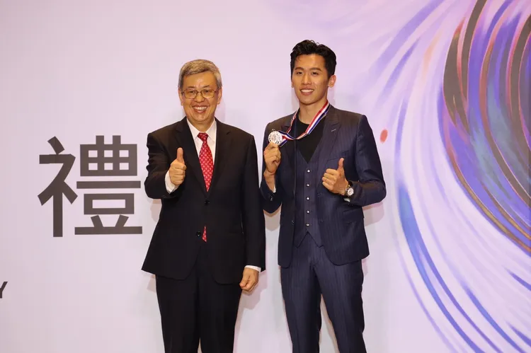 李智凱出席頒獎典禮。   體育署提供