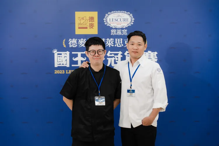 李聖傑、周俊宏(侯布雄法式茶點沙龍拾穗bakery & kitchen)。主辦單位提供