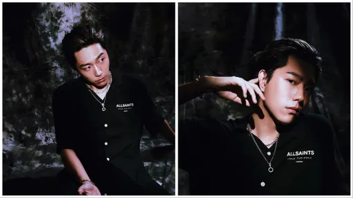 蔡凡熙約會、工作2不誤　穿ALLSAINTS帥當日本街頭潮男