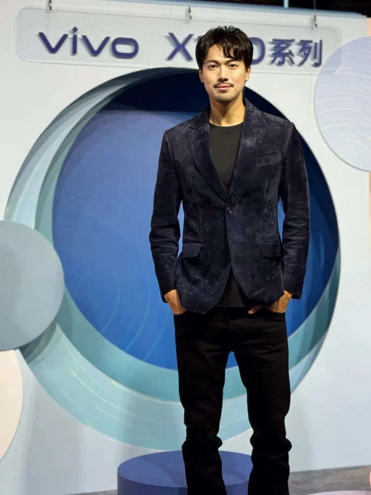 Jason來台出席活動。天高娛樂提供