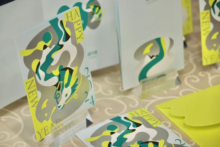 活動邀請函實拍。林林攝