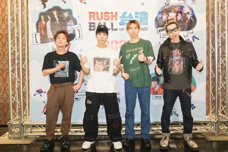 go!go!vanillas來台，到哪都有粉絲跟隨。好玩國際文化提供