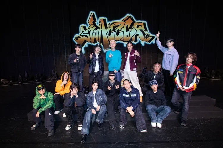 「Swagger」 網羅韓國12組嘻哈歌手。寬魚國際、D-SHOW提供