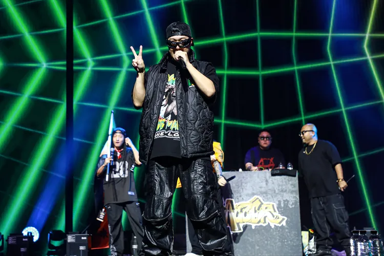 Haha唱完就要馬上趕回韓國錄《RM》。寬魚國際、D-SHOW提供