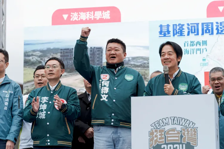 賴清德針對新北市提出政見。賴清德競總提供