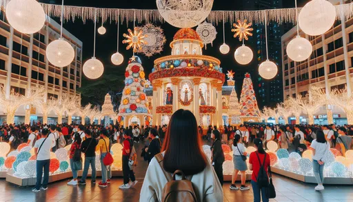 離奇意外！耶誕賞燈飾跌落燈海中　菲國妙齡女觸電亡