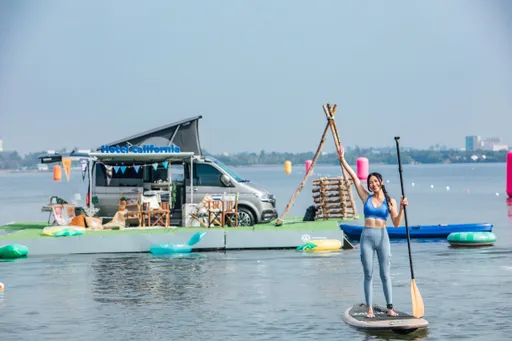 福斯商旅不思議住宿推海上一島一飯店 T6.1 California Ocean露營車限量到港