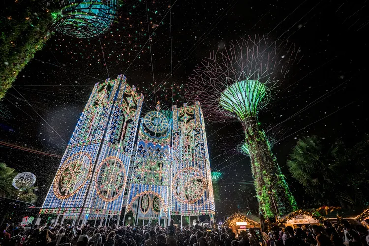 濱海灣花園聖誕仙境