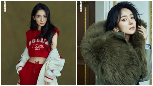 陸娛時尚女王是她！　楊冪8登《cosmo》封面人物連換9套服裝