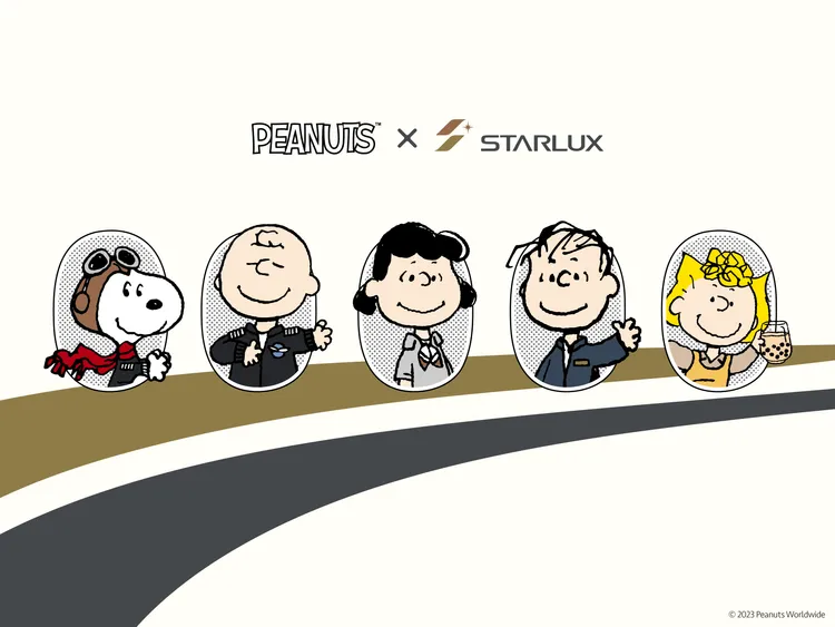 SNOOPY將與主人查理布朗，及他的同學們將換上飛行制服，展開奇幻全新飛行體驗。業者提供