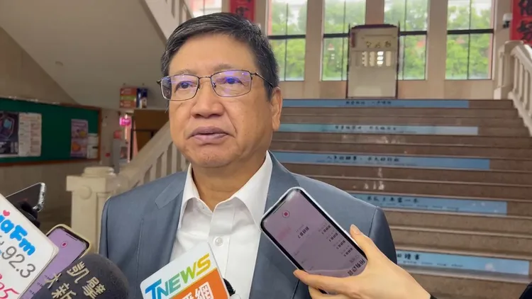 新竹縣長楊文科指示所屬妥善安排撫恤事宜。翻攝畫面