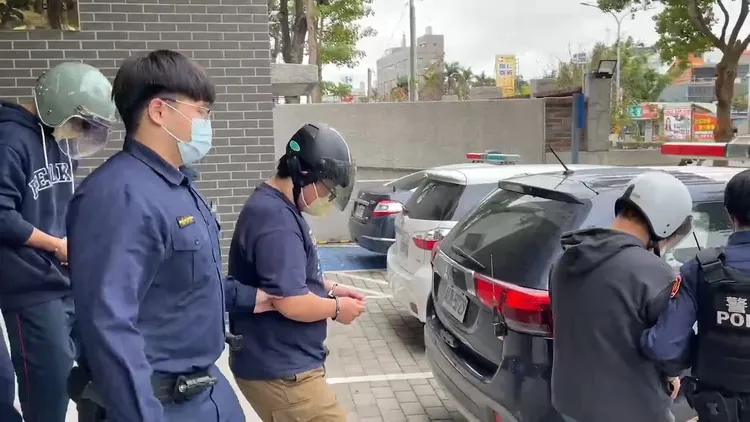 三嫌移送法辦。中壢警分局提供